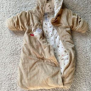 Carter's Hooded Winter Sack-Size 0-3M